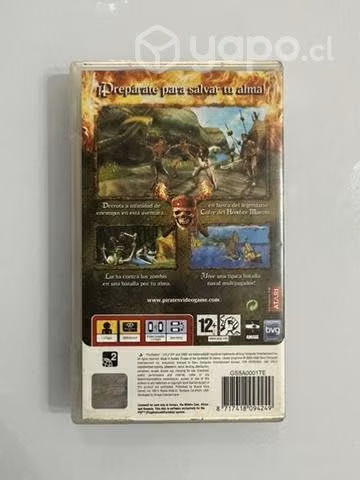 Piratas del Caribe para PSP