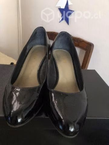 Zapatos gacel - negro charol - 37