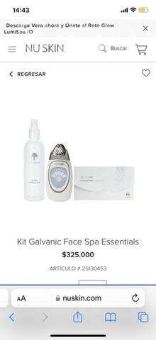Galvánica facial nuskin - Imagen 4