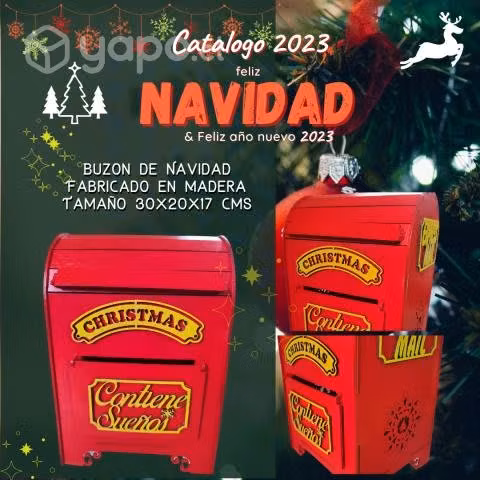Buzon de Navidad Madera