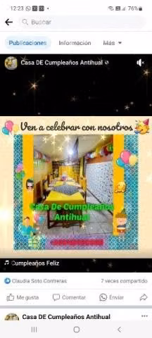 Casa de cumpleaños