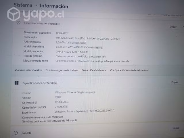 Notebook victus - Imagen 2