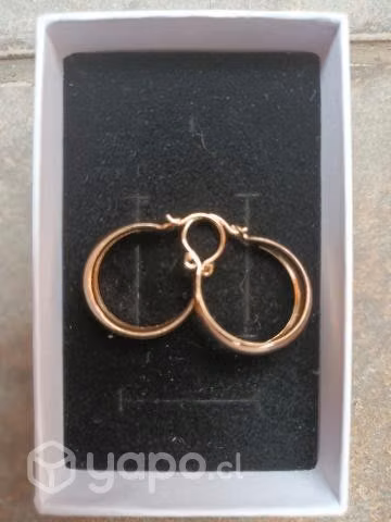 Aritos de oro 18k - Imagen 2