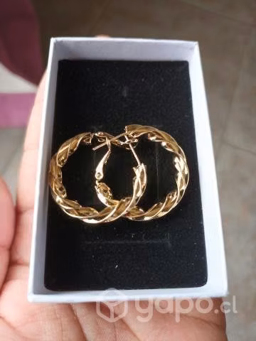 Aritos de oro 18k - Imagen 5
