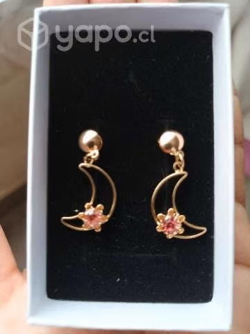 Aritos de oro 18k - Imagen 4