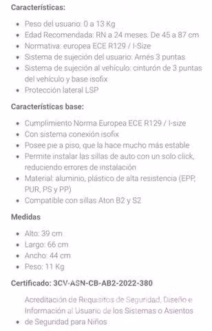 Huevito Aton b2 Cybex - Imagen 6