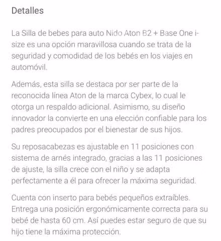 Huevito Aton b2 Cybex - Imagen 5
