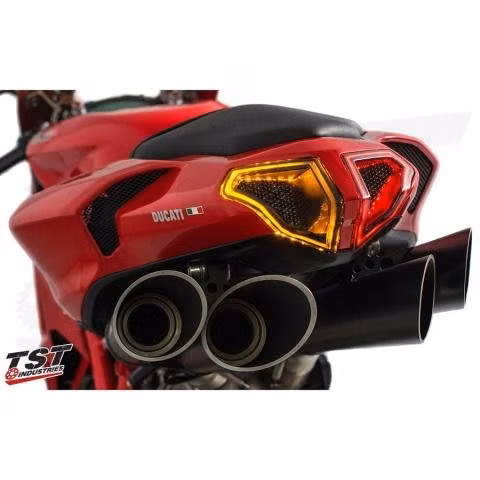Tst industries ducati  led luz traser