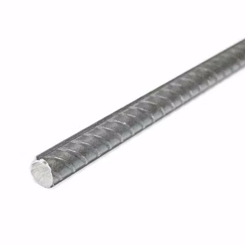 Fierro redondo estriado 12 mm x 6 mts