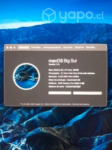 Computador I Mac