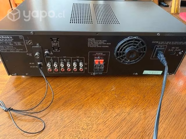 Combo recirver sa-ex100 + Ecualizador grafico Tech