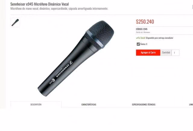 Sennheiser e 945 - Imagen 5