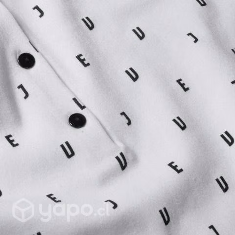 Juventus Pijama Mujer Black & White Mini Logos - Imagen 2