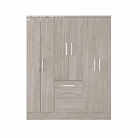 Closet 6 puerta 1 cajon 1 zapatera color crema