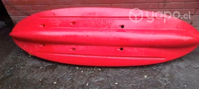 Kayak single equipado