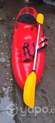 Kayak single equipado