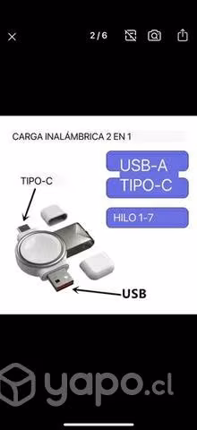 Cargador magnético smart watch - Imagen 2