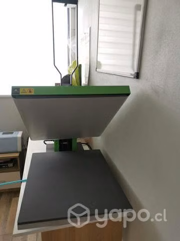 Plancha Galaxy Netune Press 40x50 Verde