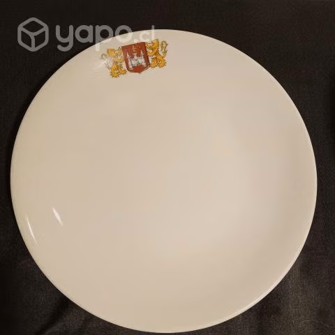 Elegante Juego De Platos Limoges Blancos