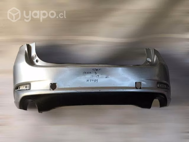 Parachoque trasero mazda 3 sport 2017-2019