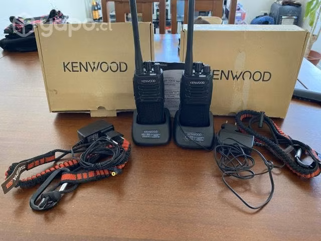 Radio portátil kenwood
