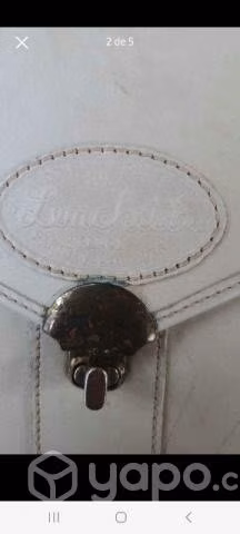 Cartera cuero lenchetti