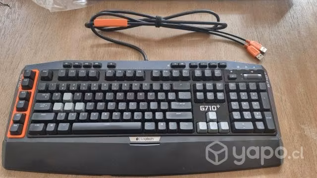 Teclado Gamer Mecánico Logitech G710+