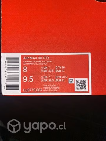 Nike Air max 90 Gore Tex Impermeables