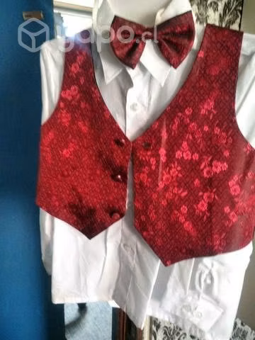 Traje de bautizo talla 10 excelente estado - Imagen 6