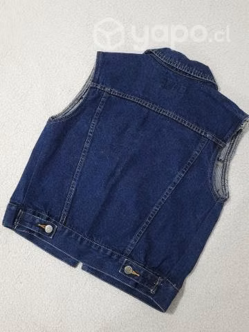 Chaqueta de Jeans Sin Manga - Imagen 2
