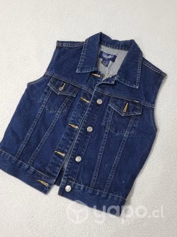 Chaqueta de Jeans Sin Manga - Imagen 3