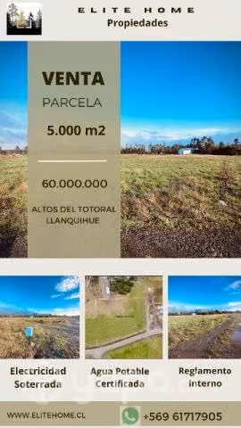 Terreno condominio Altos del Totoral