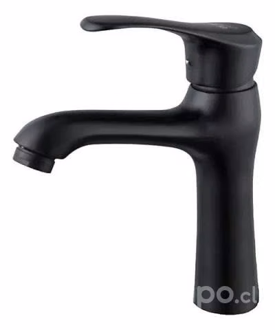Llave Lavamanos 4976 Negra Mate