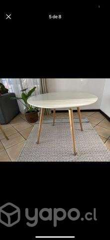 Comedor Aste + 4 Sillas Attimo - Imagen 2