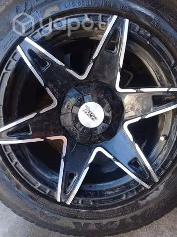 Llantas HCW con neumáticos Deestone aro 17