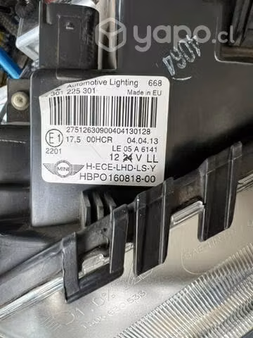 Óptico izquierdo mini Cooper R56 nuevo - Imagen 4