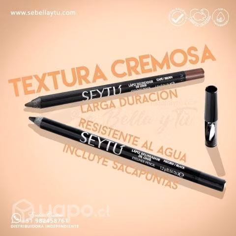 Lapiz de ojos negro (black) - Imagen 2