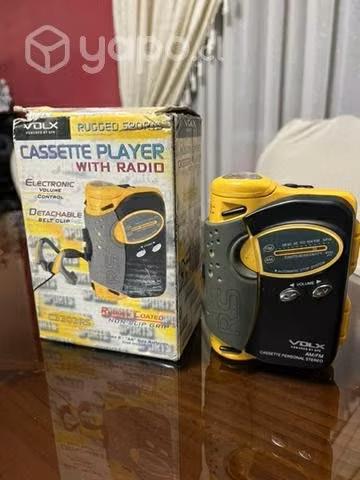 Personal stereo a cassette retro volx