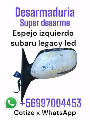 Espejo izquierdo Subaru Legacy LED