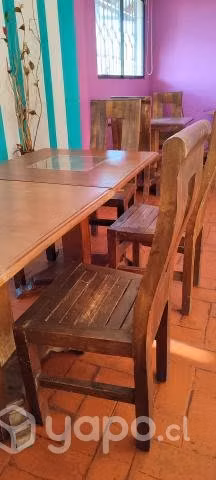 Silla de madera