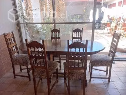 Comedor Familiar de Madera 6 sillas