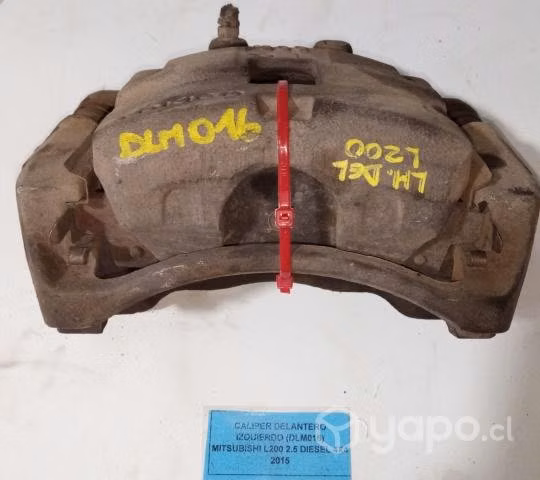 Caliper Delantero Izquierdo (DLM016) Mitsubishi