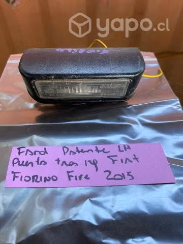 Farol patente LH puerta tras izq Fiat Fiorino Fire