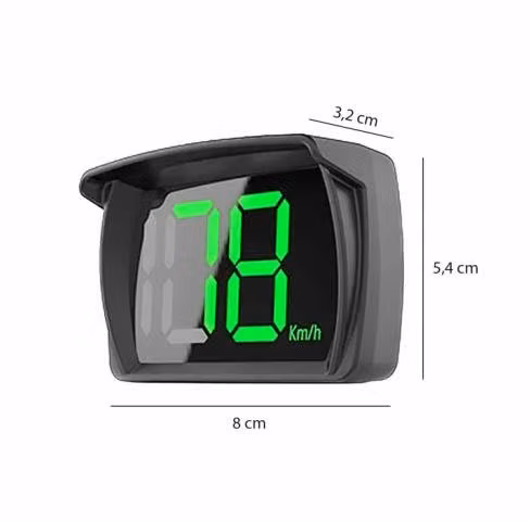 Medidor Velocidad Velocímetro Digital Usb Km/h