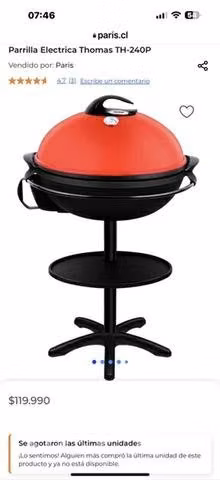 Parrilla eléctrica circular - Imagen 6