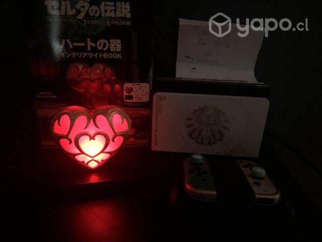 Lámpara contenedor de corazón Zelda TOTK - Imagen 2