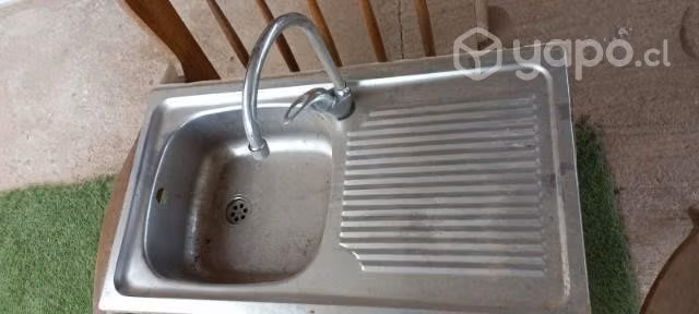 Lavaplatos individual con Llave de agua