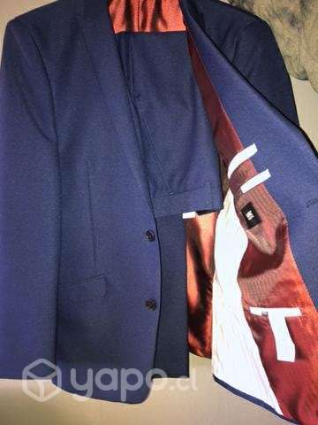 Traje alaniz azul talla 44 - Imagen 3