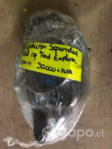 Cinturon seguridad delant izq Ford Explorer 4.0