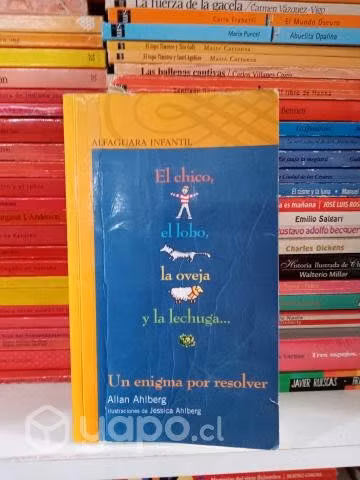 El chico el lobo la oveja y la lechuga